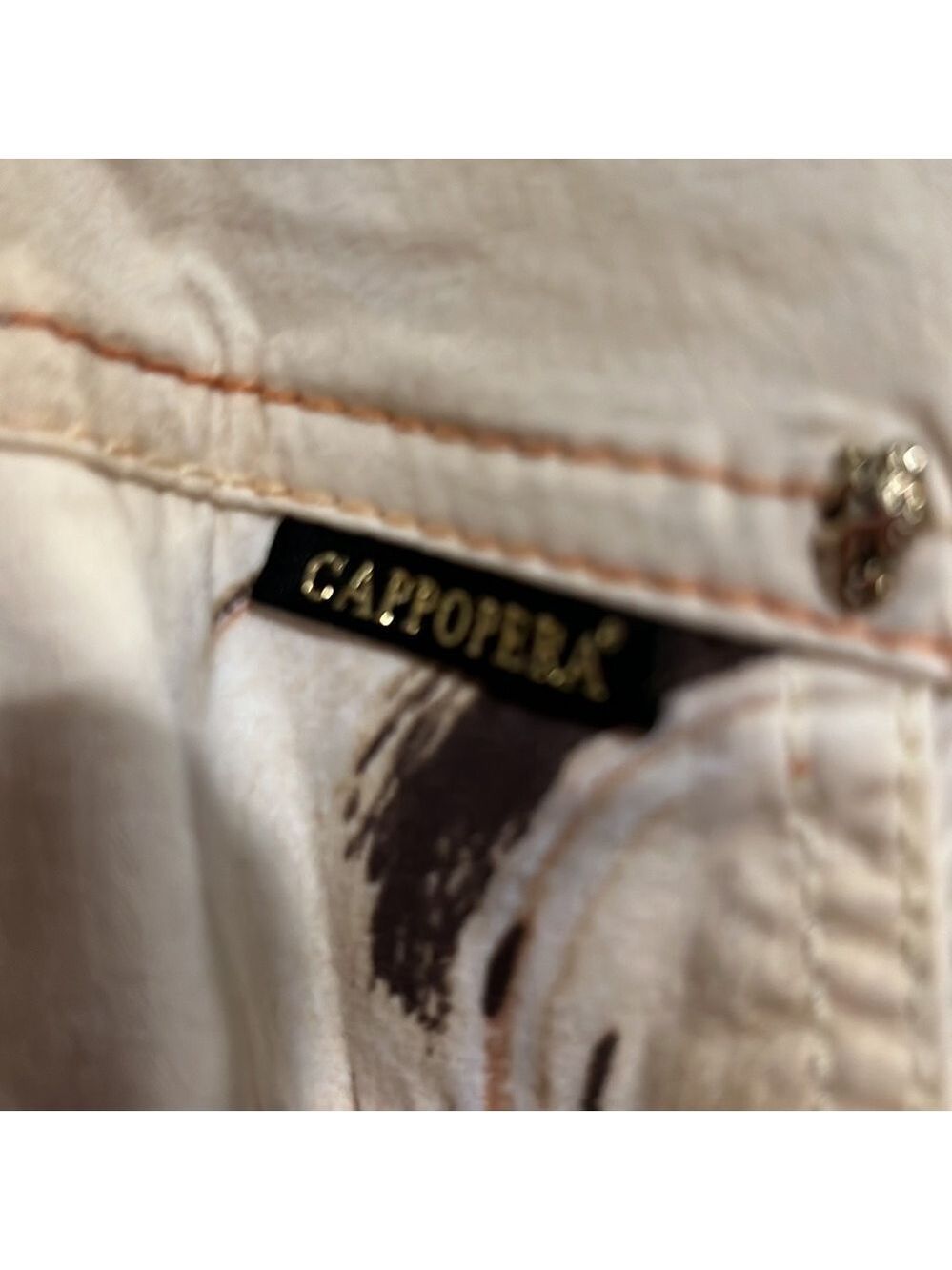 Capponi Perani Cappopera Jeans Jacket EU 46 Made in Italy - Picture 7 of 16